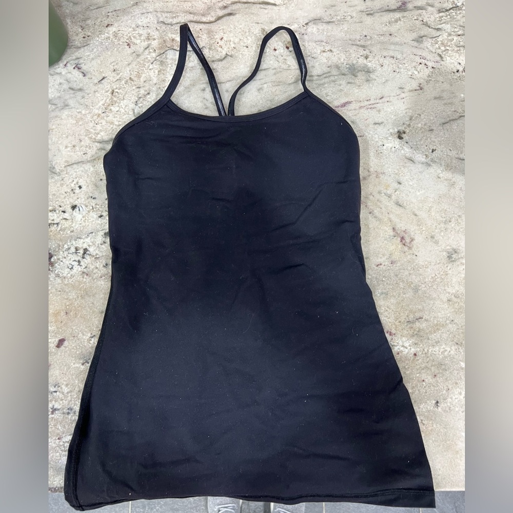 Lululemon black tank